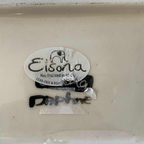 Elsona Hand Painted in Africa Dish/Tray - Picture 4 of 7